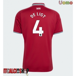 Manchester United Matthijs de Ligt #4 Prima Maglia 2026-27 Manica Corta Manchester United Matthijs de Ligt #4 Prima Maglia 2026-27 Manica Corta